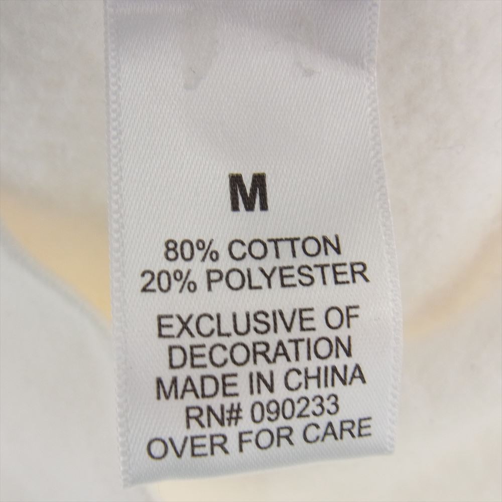 FEAR OF GOD フィアオブゴッド ESSENTIALS エッセンシャルズ Pullover Hoodie バックロゴ プリント プルオーバー パーカー ホワイト系 M【中古】