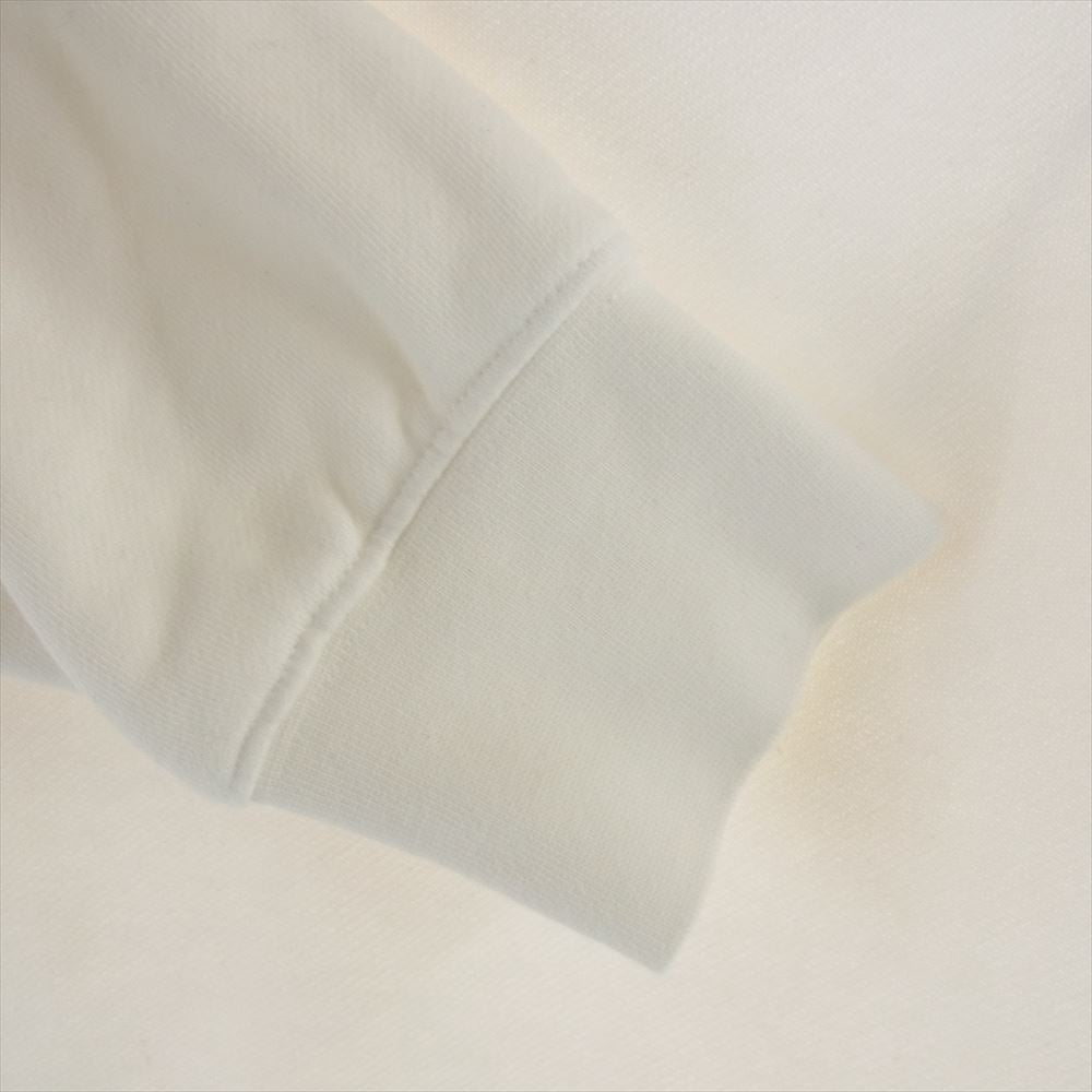 FEAR OF GOD フィアオブゴッド ESSENTIALS エッセンシャルズ Pullover Hoodie バックロゴ プリント プルオーバー パーカー ホワイト系 M【中古】