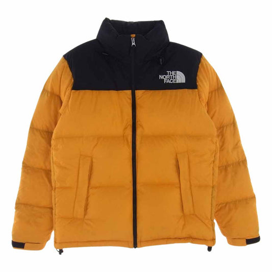 THE NORTH FACE ノースフェイス ND91841 Nuptse Jacket ヌプシ ジャケット ダウンジャケット オレンジ系 M【中古】