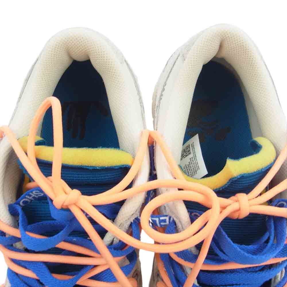 NIKE ナイキ DJ0950-119 off-white DUNK LOW THE 50 COLLECTION 1OF50 Lot19 オフホワイト ダンク ロー オフホワイト系 オレンジ系 ブルー系 26.5cm【極上美品】【中古】