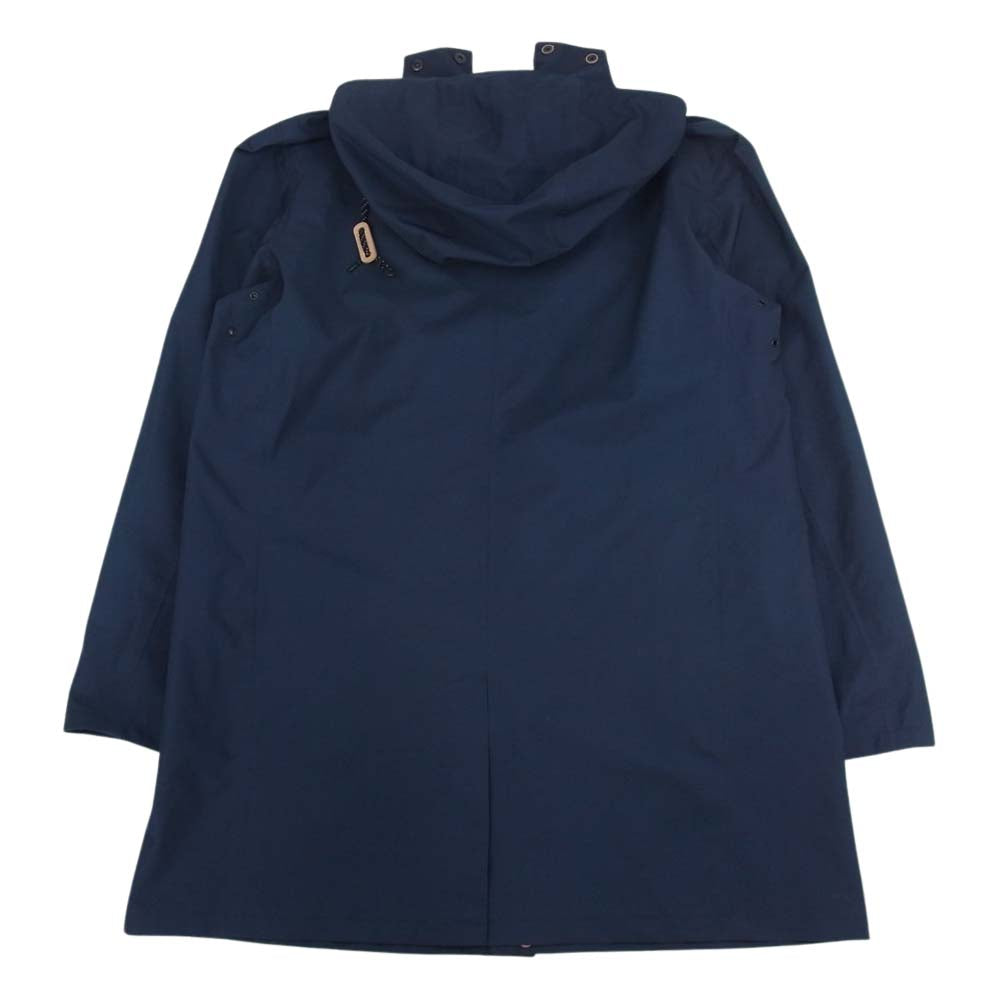 COLE HAAN コールハーン フード付き ステンカラー コート ネイビー系 L【中古】