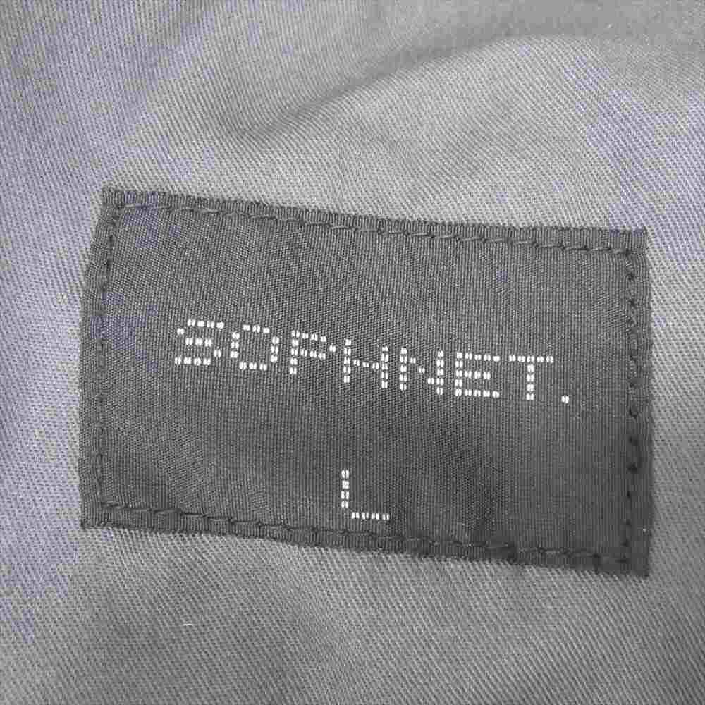 SOPHNET. ソフネット 21SS SOPH-210040 TURN UP WIDE TAPERED PANTSテーパード パンツ グレー系 L【美品】【中古】
