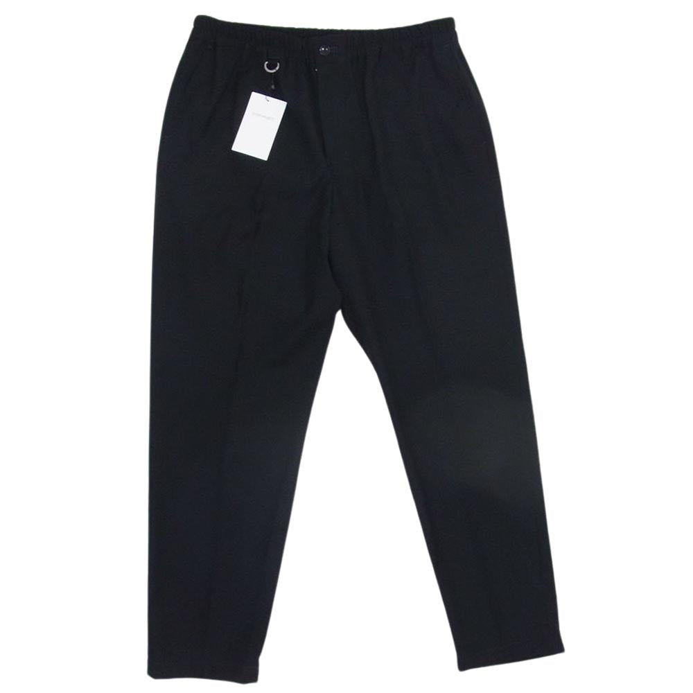 SOPHNET. ソフネット 23SS SOPH-230017 SUPER BLACK WOOL TAPERED EASY PANTS イージー パンツ ブラック系 L【新古品】【未使用】【中古】