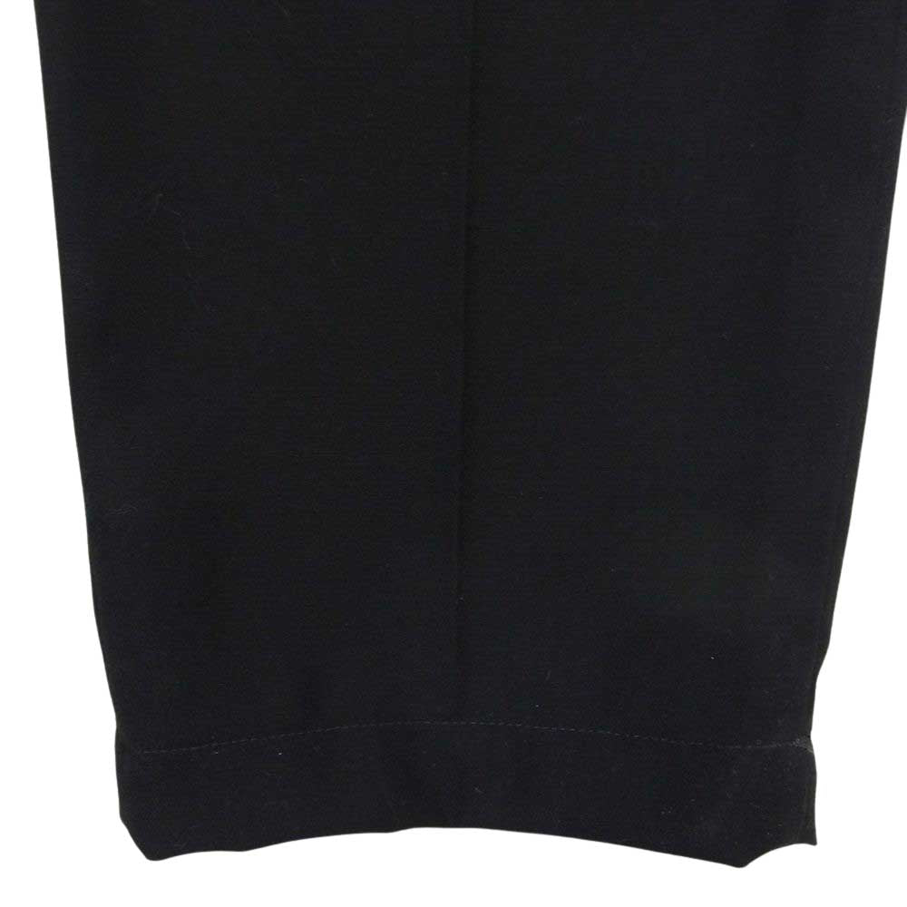 SOPHNET. ソフネット 23SS SOPH-230017 SUPER BLACK WOOL TAPERED EASY PANTS イージー パンツ ブラック系 L【新古品】【未使用】【中古】