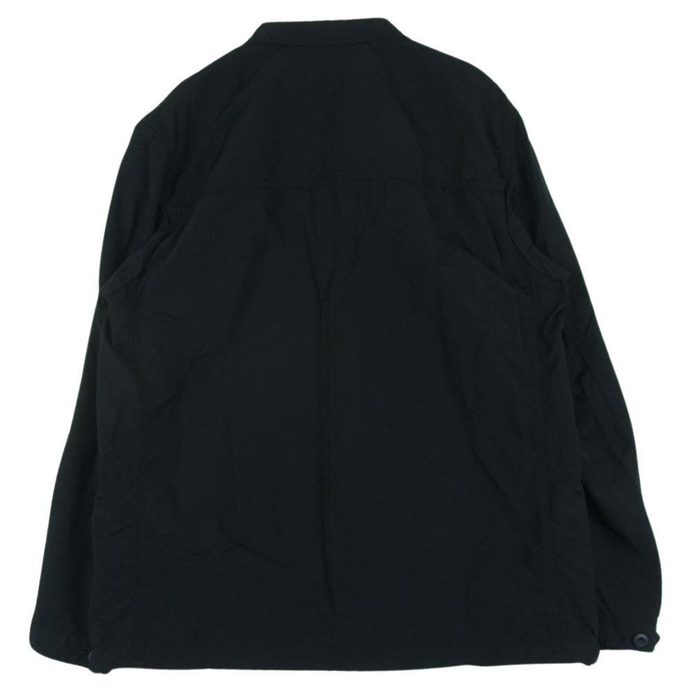 COMME des GARCONS HOMME コムデギャルソンオム 22SS HI-J015 ナイロン ウェザー テーラード コーチ ジャケット ブラック系 M【中古】