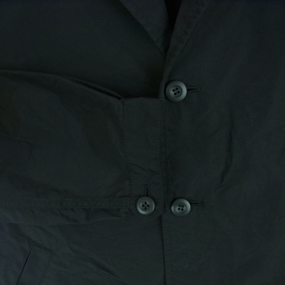 COMME des GARCONS HOMME コムデギャルソンオム 22SS HI-J015 ナイロン ウェザー テーラード コーチ ジャケット ブラック系 M【中古】