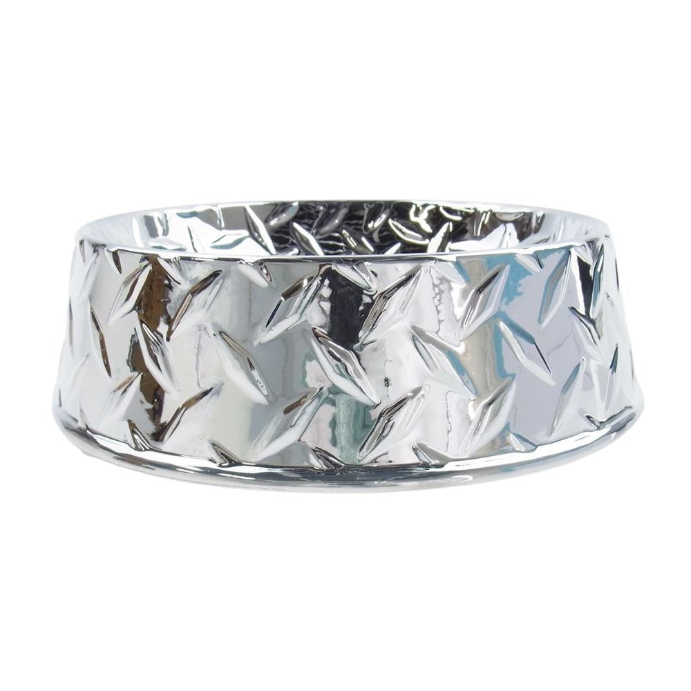 Supreme シュプリーム 23SS Diamond Plate Dog Bowl ダイヤモンド プレート ドック ボウル シルバー系【新古品】【未使用】【中古】