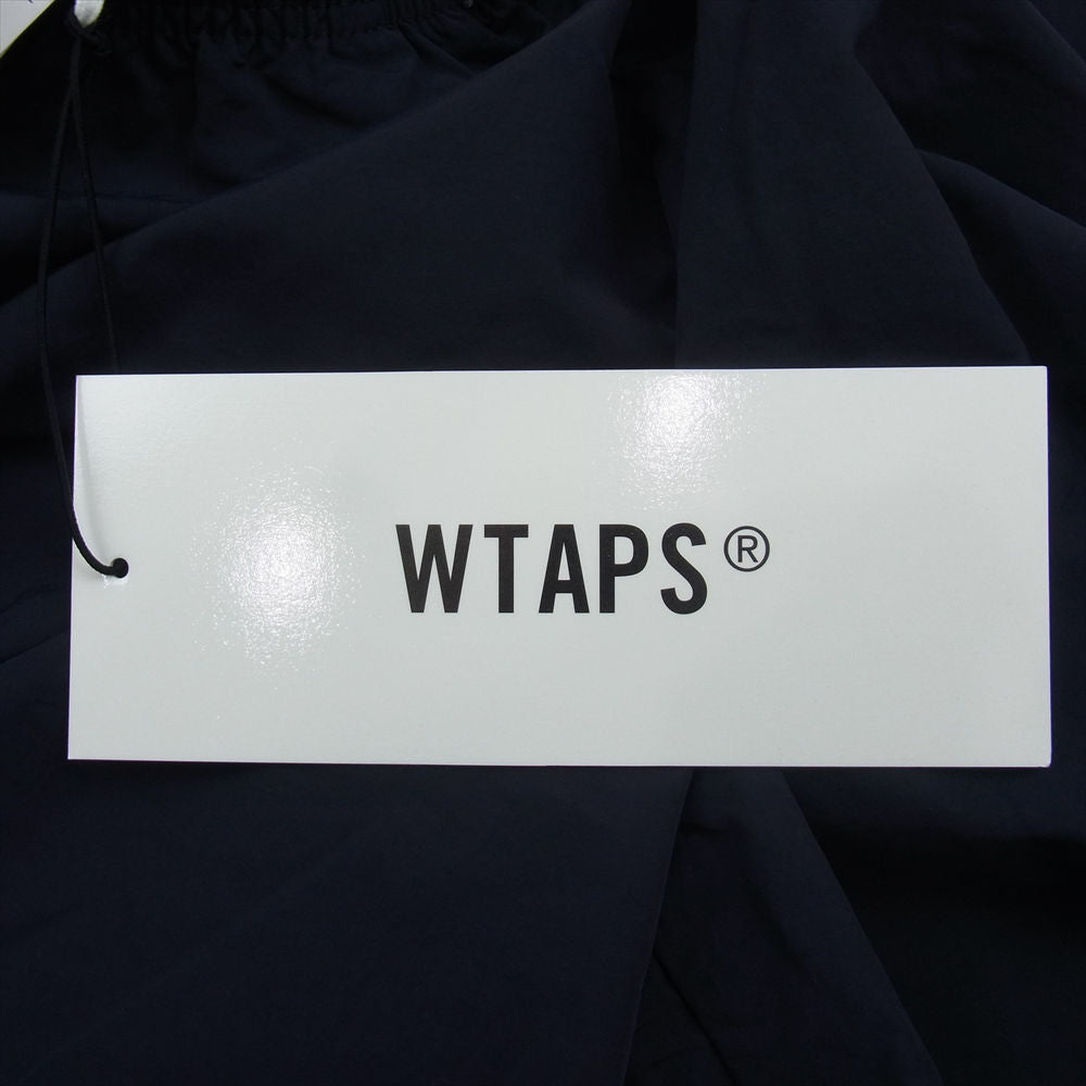 WTAPS ダブルタップス 23SS 231BRDT-PTM01 PITCH TROUSERS ナイロン トラックパンツ ネイビー系 03【新古品】【未使用】【中古】