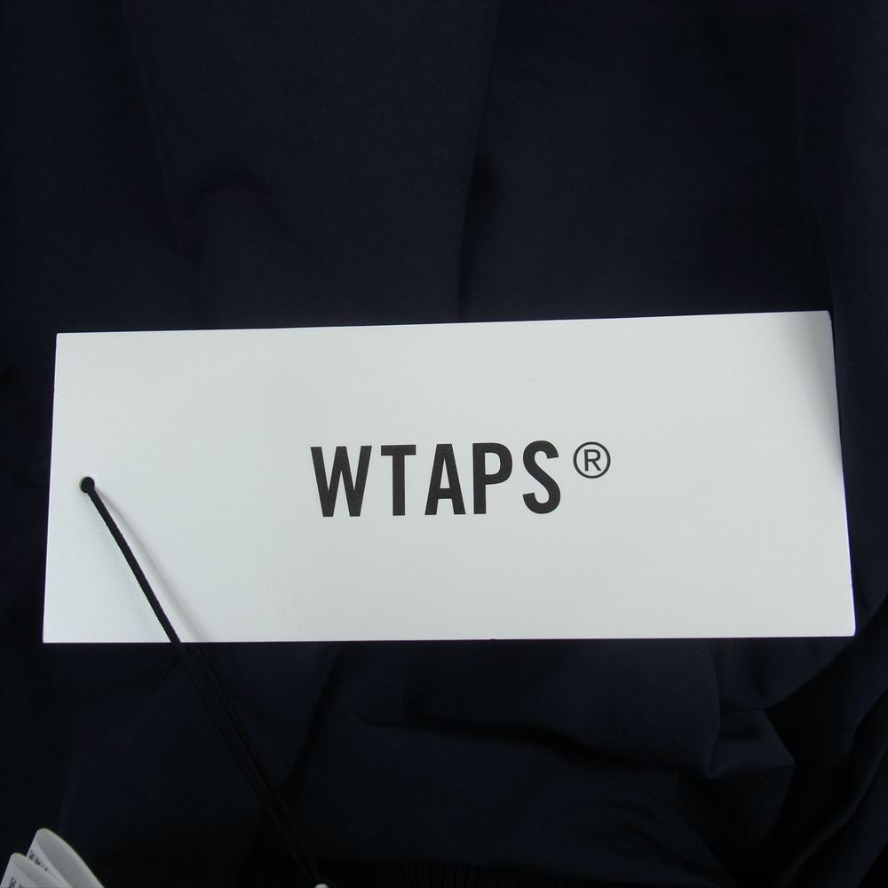 WTAPS ダブルタップス 23SS 231BRDT-JKM02 PITCH ナイロン プルオーバー ジャケット  ネイビー系 03【新古品】【未使用】【中古】
