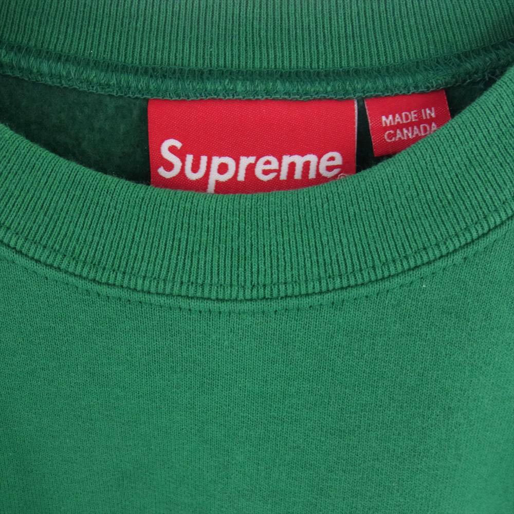 Supreme シュプリーム 23AW NYC Crewneck Light Pine クルーネック ライト パイン スウェット グリーン系 S【新古品】【未使用】【中古】