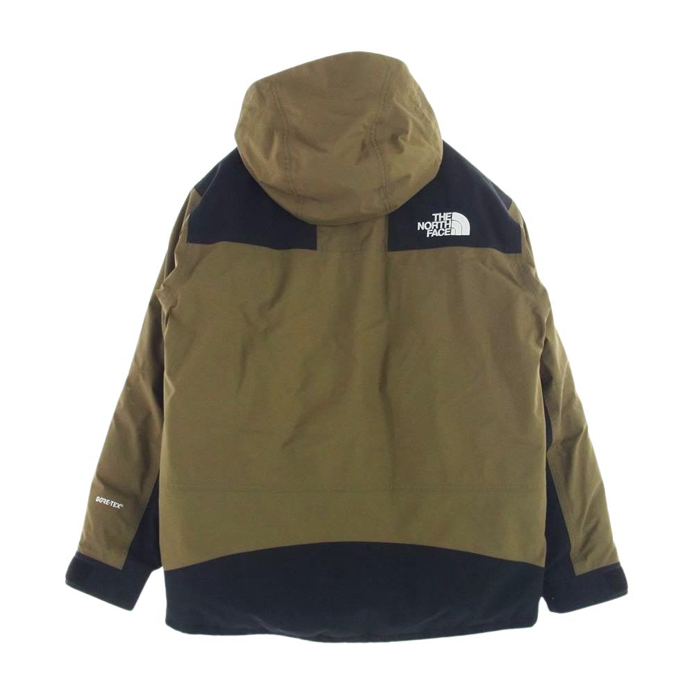 THE NORTH FACE ノースフェイス ND91837 国内正規品 Mountain Down Jacket マウンテン ダウンジャケット ブラック系 カーキ系 L【中古】