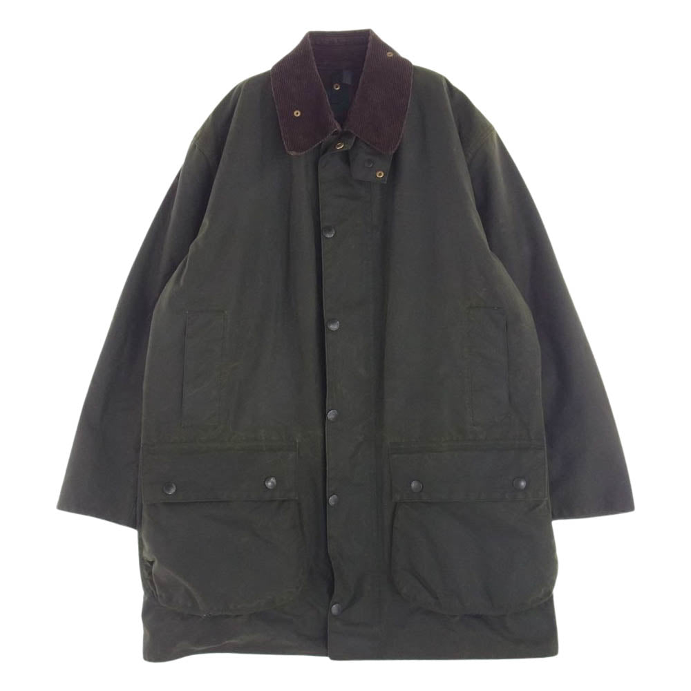 Barbour バブアー 96年製 NORTHUMBRIA ノーザン ブリア オイルド ジャケット カーキ系 C40/102cｍ【中古】