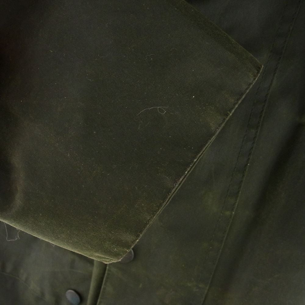 Barbour バブアー 96年製 NORTHUMBRIA ノーザン ブリア オイルド ジャケット カーキ系 C40/102cｍ【中古】