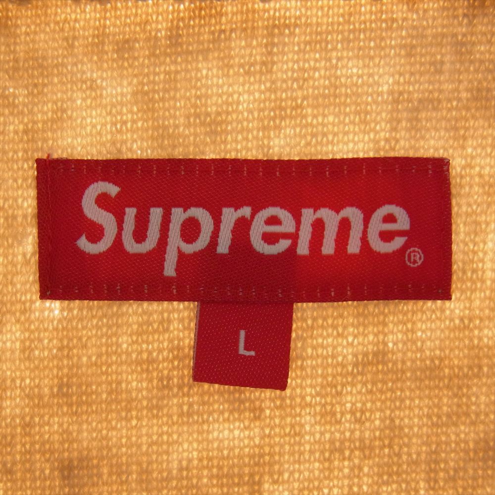 Supreme シュプリーム 22SS Star Fleece Jacket スター フリース ジャケット ベージュ系 L【極上美品】【中古】
