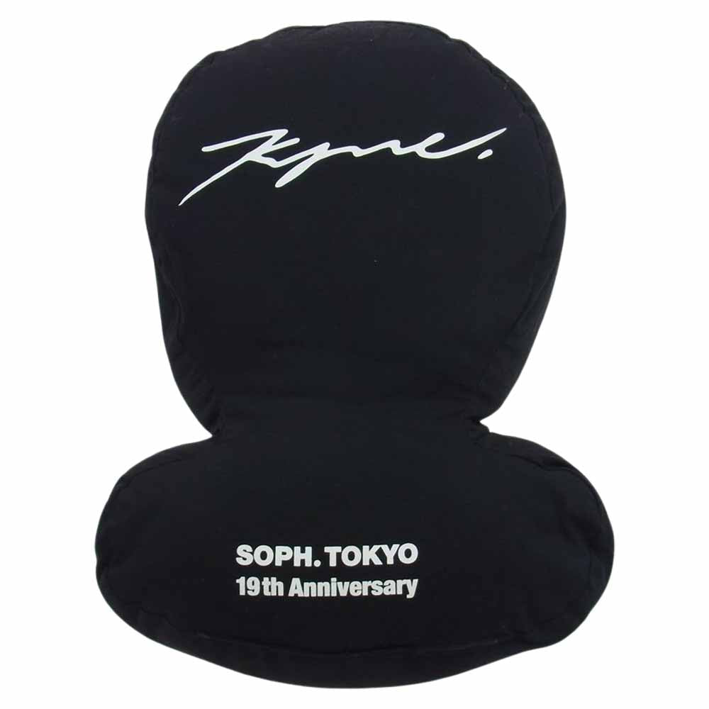 SOPHNET. ソフネット 19周年 KYNE キネ クッション ノベルティ ブラック系【中古】