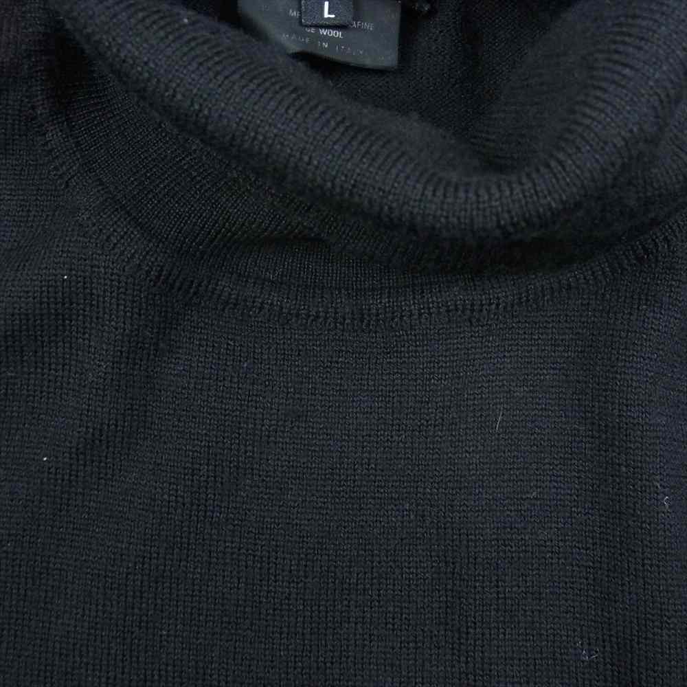 GUCCI グッチ タートルネック ハイネック ニット セーター ブラック系 L【中古】