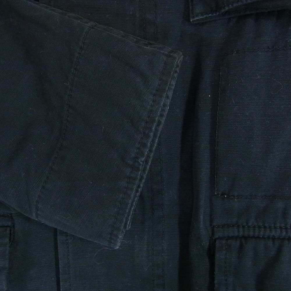 WACKO MARIA ワコマリア M-65 ミリタリー ワーク ジャケット ヌードレディー ロゴ刺繍 ワッペン ブラック系 M【中古】