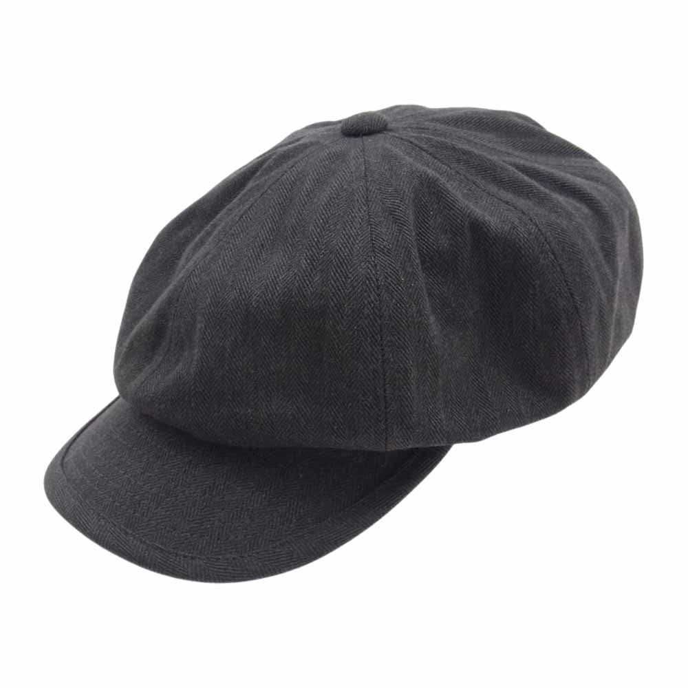 トロフィークロージング ハンチング キャスケット 帽子 グレー チャコール系 M【中古】