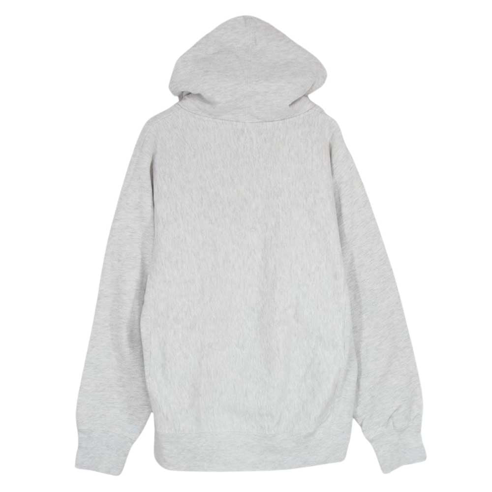 ノースノーネーム Vカット Vネック デーモン プリント パーカー フーディー グレー系 M【中古】