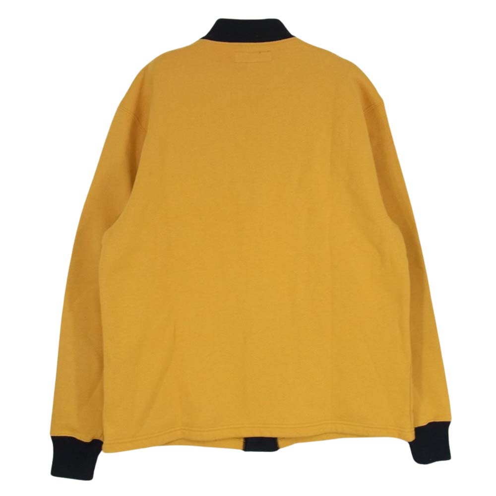 ノースノーネーム NM1927 TWO-TONE SWEAT CARDIGAN トゥートーン スウェット カーディガン イエロー系 M【中古】