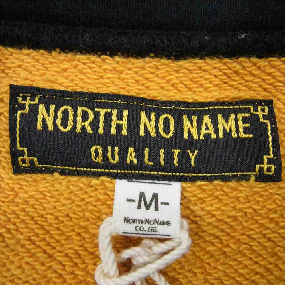 ノースノーネーム NM1927 TWO-TONE SWEAT CARDIGAN トゥートーン スウェット カーディガン イエロー系 M【中古】