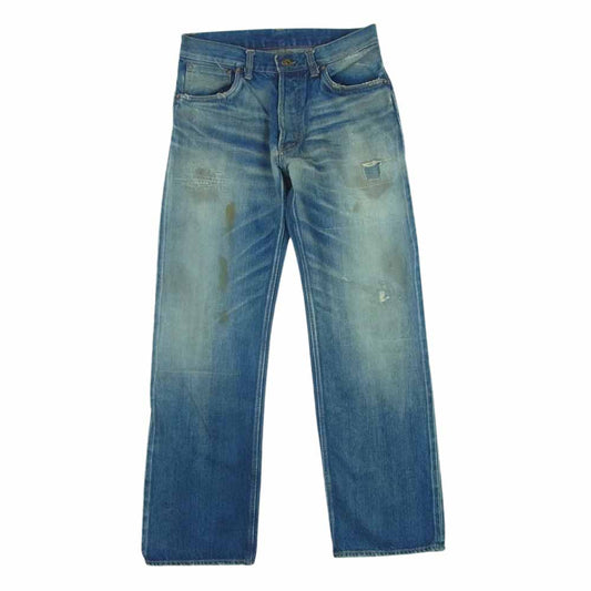 BY GLADHAND バイグラッドハンド 19SS BYCH-19-SS-30 INDIGO VINTAGE FINISH インディゴ ヴィンテージ フィニッシュ デニム パンツ インディゴブルー系 32【美品】【中古】