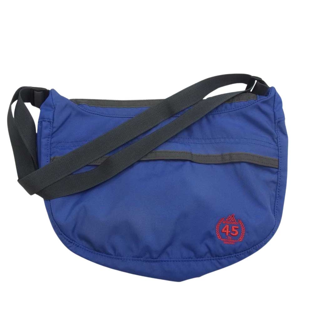 GREGORY グレゴリー 45周年 ナイロン ショルダーバッグ ブルー系【美品】【中古】