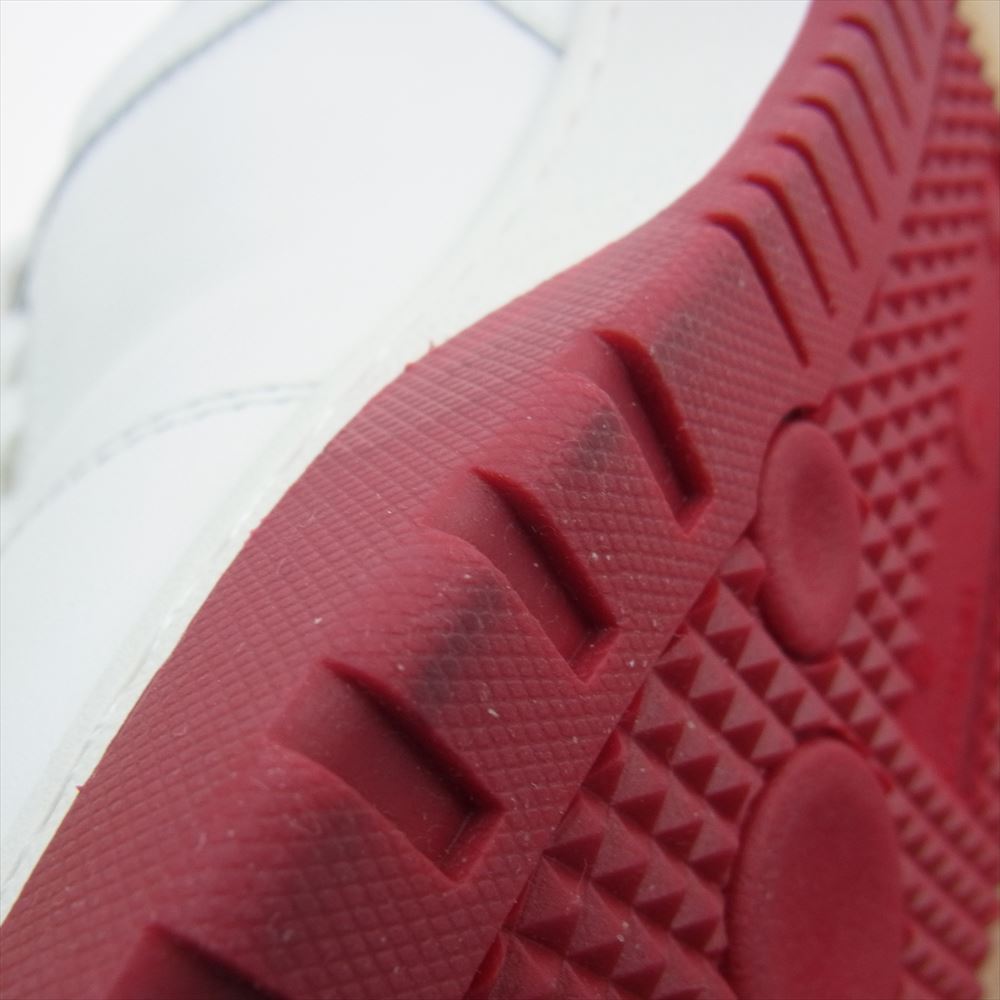 OFF-WHITE オフホワイト OMIA189F20LEA0010125 VINTAGE CLASSIC LOW ヴィンテージ クラシック ロー スニーカー ホワイト系 レッド系 40【極上美品】【中古】