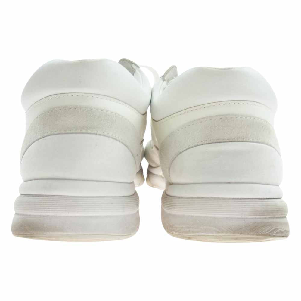 CHANEL シャネル G33746 ココマーク ローカット スニーカー  ホワイト系 40【中古】
