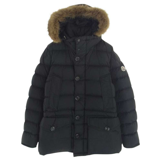 MONCLER モンクレール CLUNY クラニー ダウン ジャケット ブラック系 1【中古】