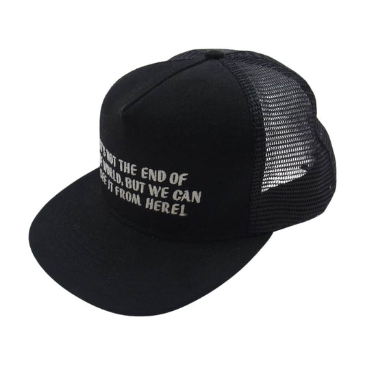 Supreme シュプリーム 19AW End Of The World Mesh Cap メッシュ キャップ ブラック系【中古】