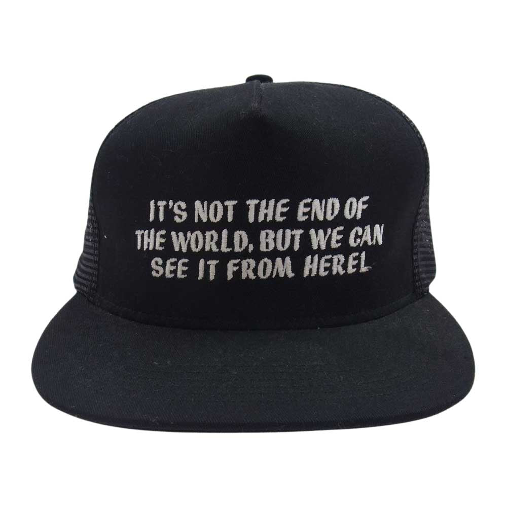 Supreme シュプリーム 19AW End Of The World Mesh Cap メッシュ キャップ ブラック系【中古】