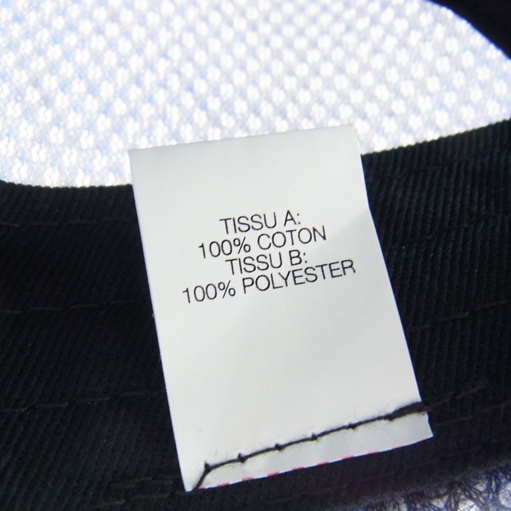 Supreme シュプリーム 20SS Snakeskin Mesh Camp Cap スネークスキン メッシュ キャップ ネイビー系【極上美品】【中古】