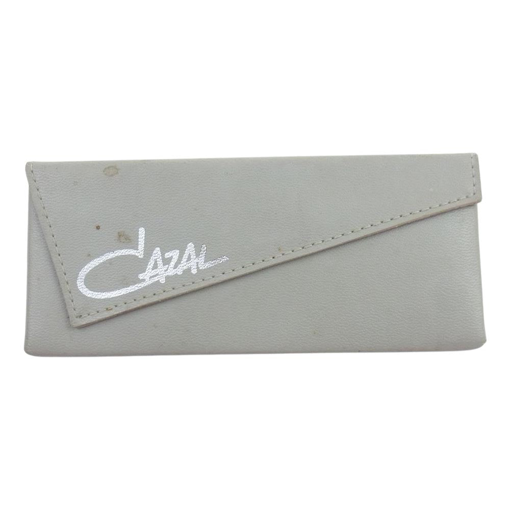 CAZAL カザール 758 吊下げレンズ ブリッジ アイウェア 眼鏡 ゴールド系【中古】