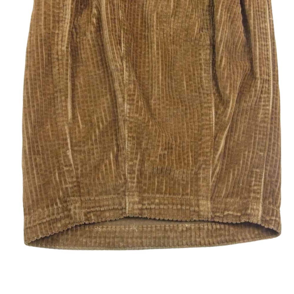 Needles ニードルス BG125 H.D. PANT ヒザデル コーデュロイ イージー パンツ ブラウン系 S【中古】