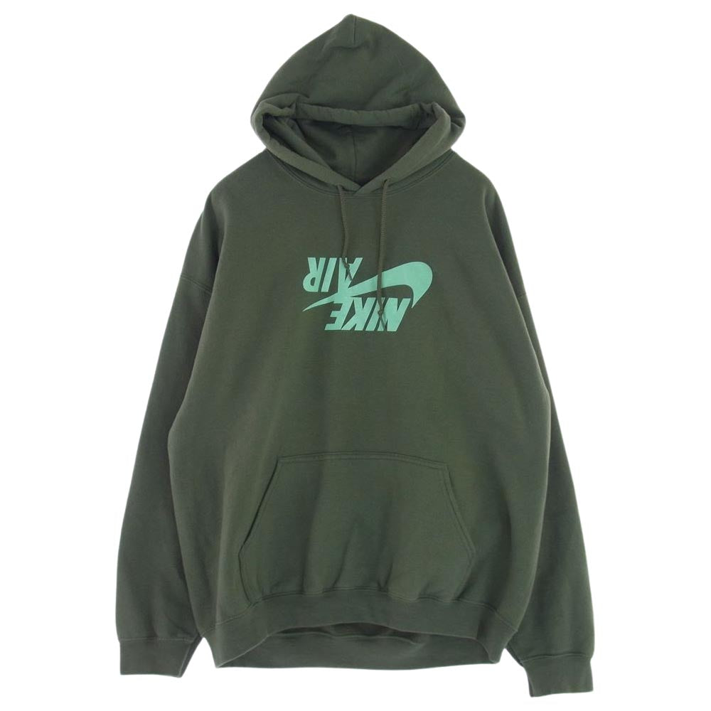 NIKE ナイキ Cactus Jack カクタスジャック Cactus Jack Highest Hoodie プリント プルオーバー パーカー カーキ系 XL【中古】