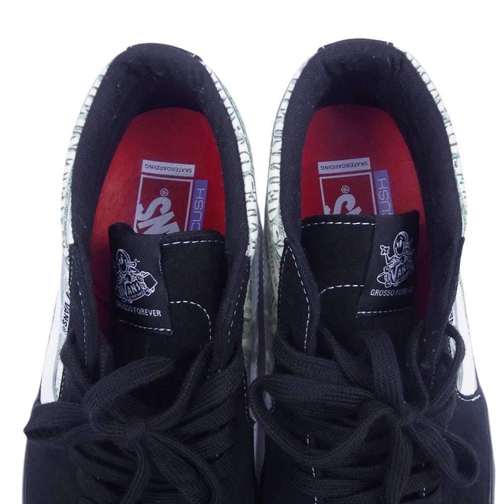 Supreme シュプリーム 23SS Vans Dollar Skate Grosso Mid バンズ ブラック系 グリーン系 27.5cm【中古】