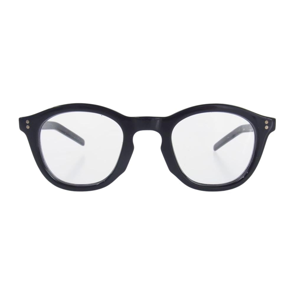 カネコオプティカル UNITED ARROWS French ユナイテッドアローズ フレンチ 黒フレーム メガネ 眼鏡 ブラック系【中古】
