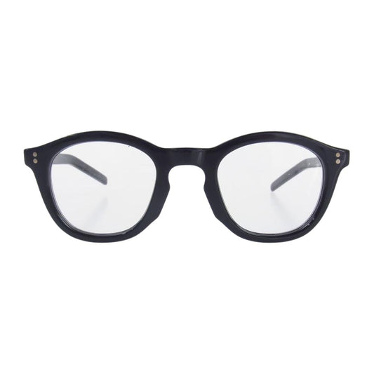 カネコオプティカル UNITED ARROWS French ユナイテッドアローズ フレンチ 黒フレーム メガネ 眼鏡 ブラック系【中古】