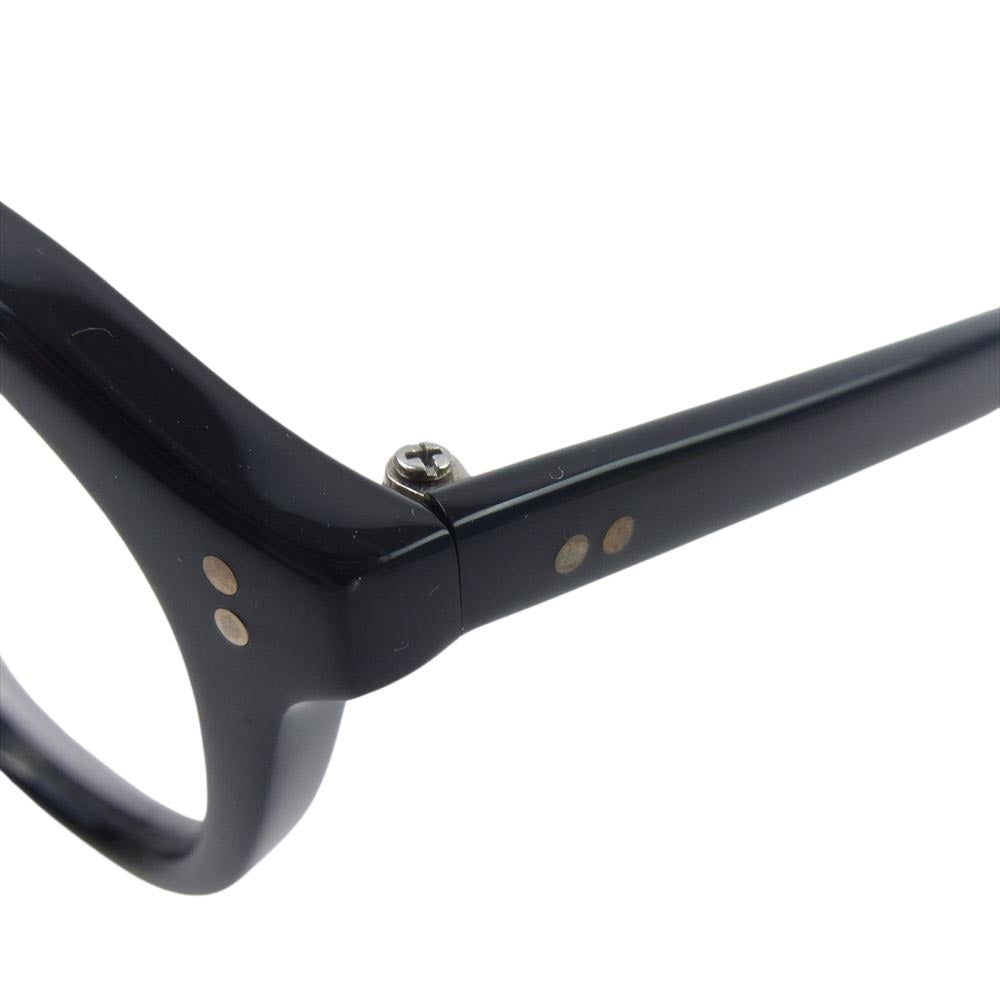 カネコオプティカル UNITED ARROWS French ユナイテッドアローズ フレンチ 黒フレーム メガネ 眼鏡 ブラック系【中古】