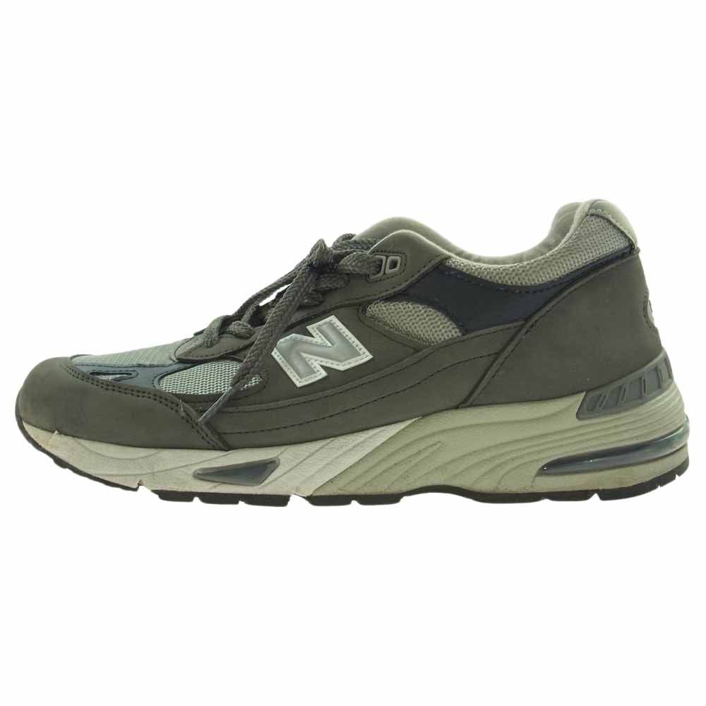 NEW BALANCE ニューバランス M991GNS MADE IN ENGLAND 英国製 ローカット スニーカー グレー系 UK8【中古】