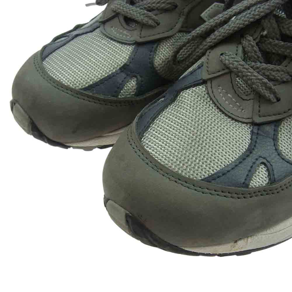 NEW BALANCE ニューバランス M991GNS MADE IN ENGLAND 英国製 ローカット スニーカー グレー系 UK8【中古】