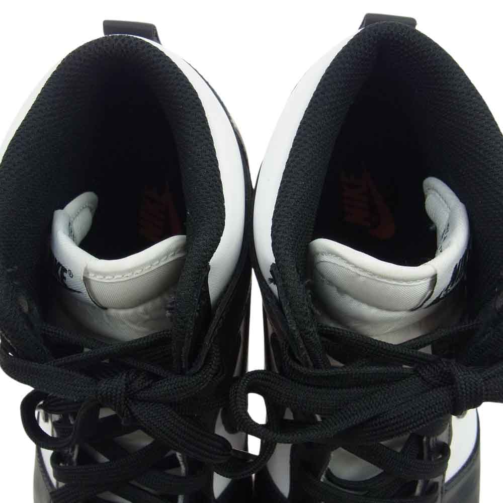 NIKE ナイキ DD1399-105  DUNK HIGH RETRO Championship ダンク ハイ レトロ チャンピオンシップ ハイカット スニーカー ブラック系 ホワイト系 26.5cm【中古】