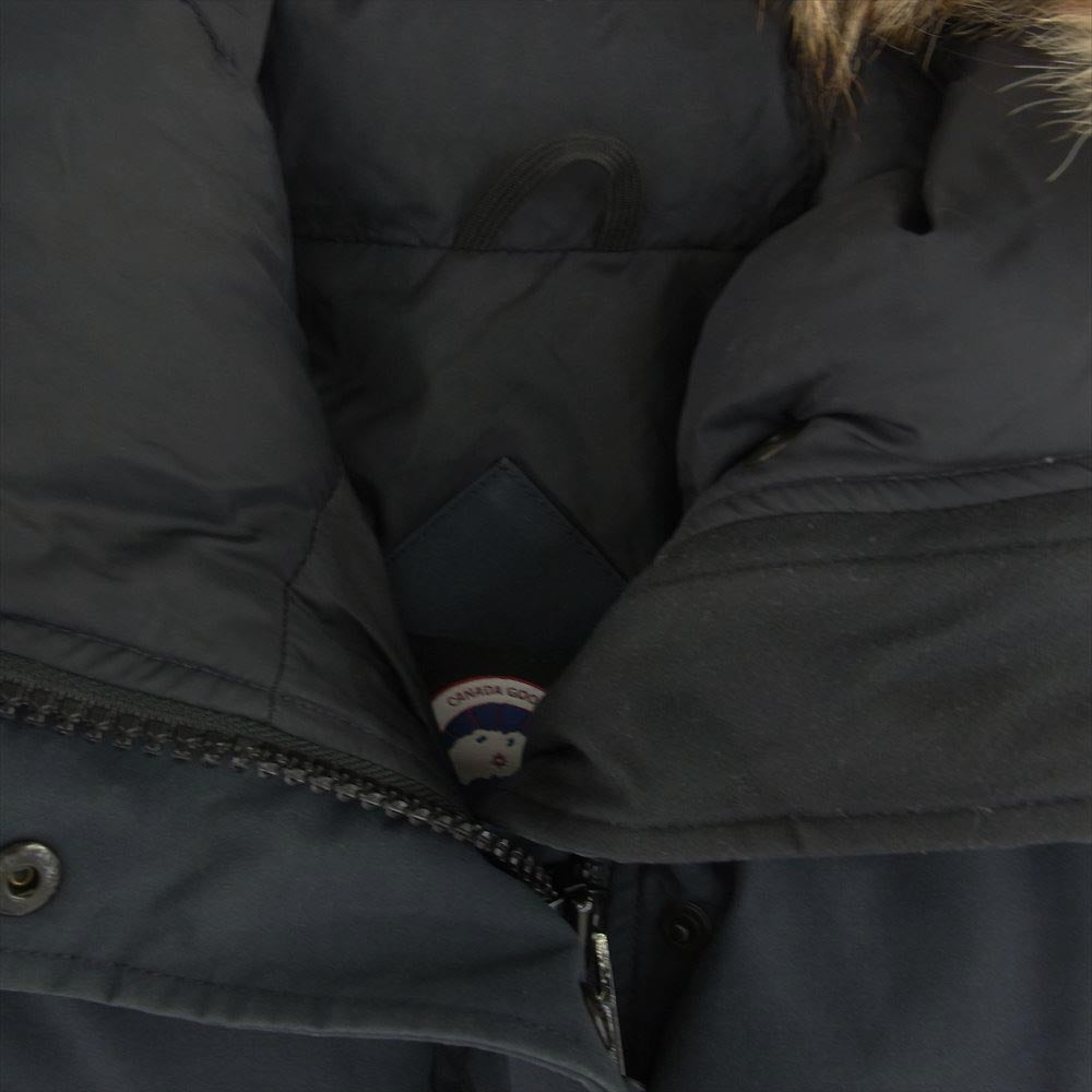 CANADA GOOSE カナダグース 2302JL  国内正規品 サザビーリーグタグ MACKENZIE PARKA マッケンジーパーカ ダウン ジャケット ネイビー系 M【中古】