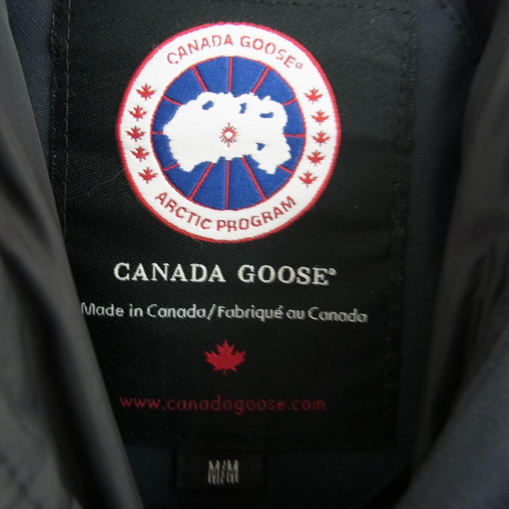 CANADA GOOSE カナダグース 2302JL  国内正規品 サザビーリーグタグ MACKENZIE PARKA マッケンジーパーカ ダウン ジャケット ネイビー系 M【中古】