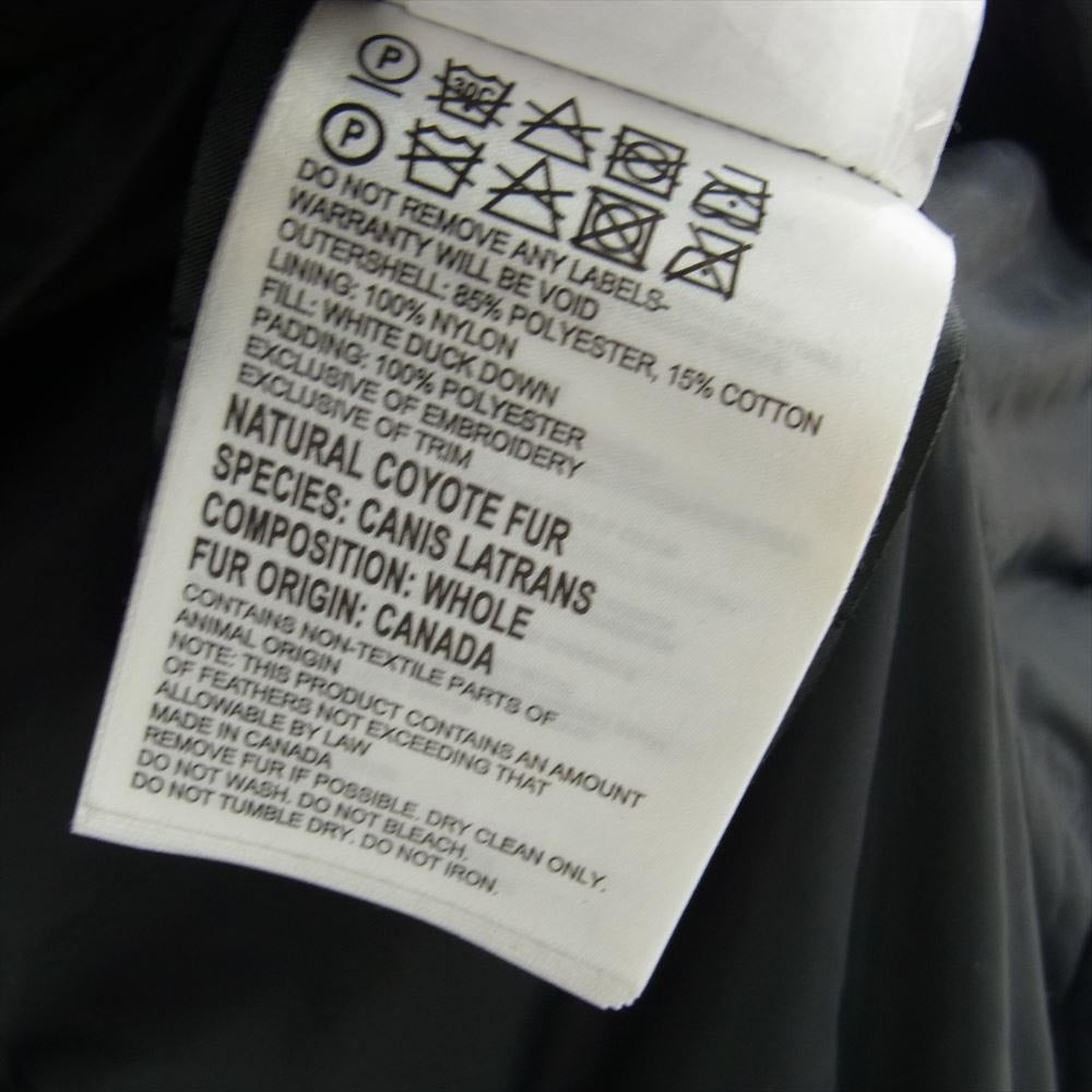 CANADA GOOSE カナダグース 2302JL  国内正規品 サザビーリーグタグ MACKENZIE PARKA マッケンジーパーカ ダウン ジャケット ネイビー系 M【中古】