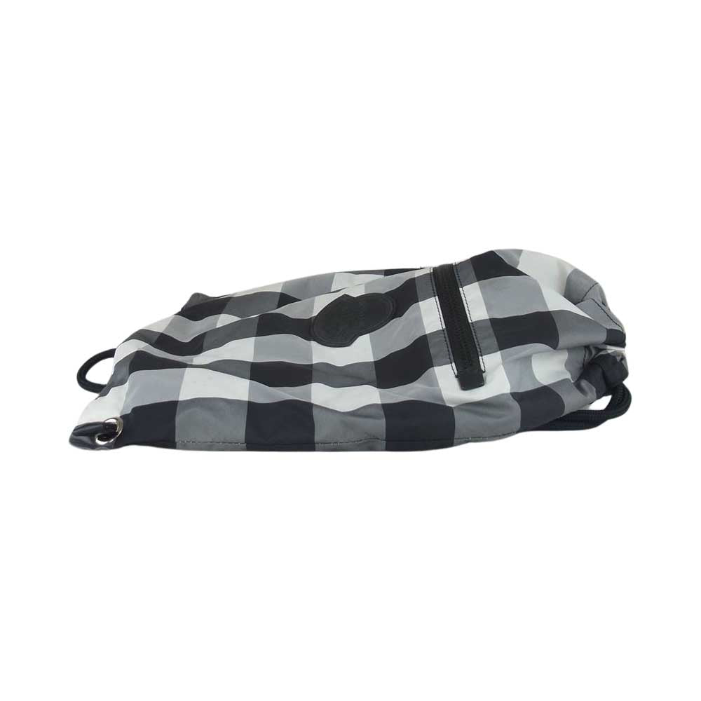 MONCLER モンクレール DRAWSTRING ドローストリング ナップサック リュック ブラック系【中古】