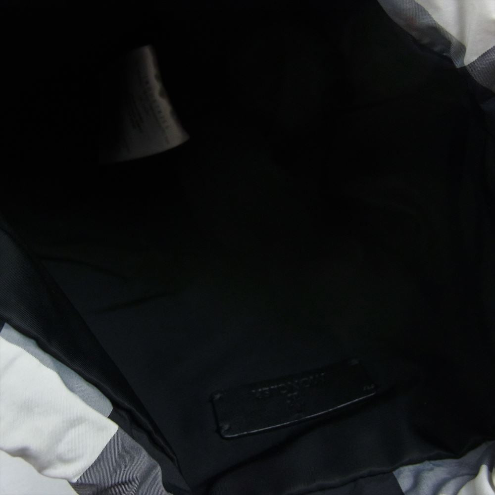 MONCLER モンクレール DRAWSTRING ドローストリング ナップサック リュック ブラック系【中古】