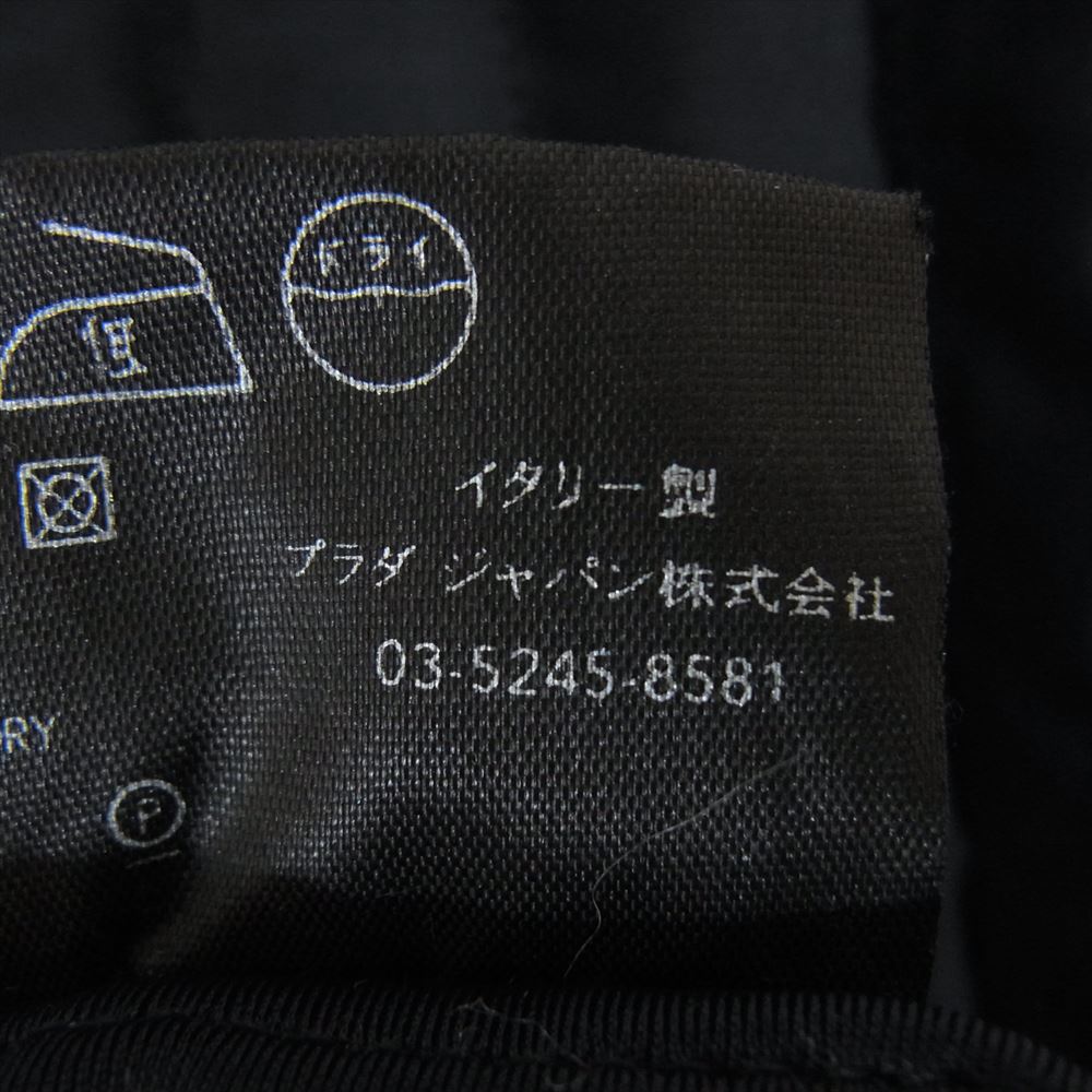 PRADA SPORTS プラダスポーツ エルボーパッチ 中綿 ジャケット ネイビー系 M【中古】