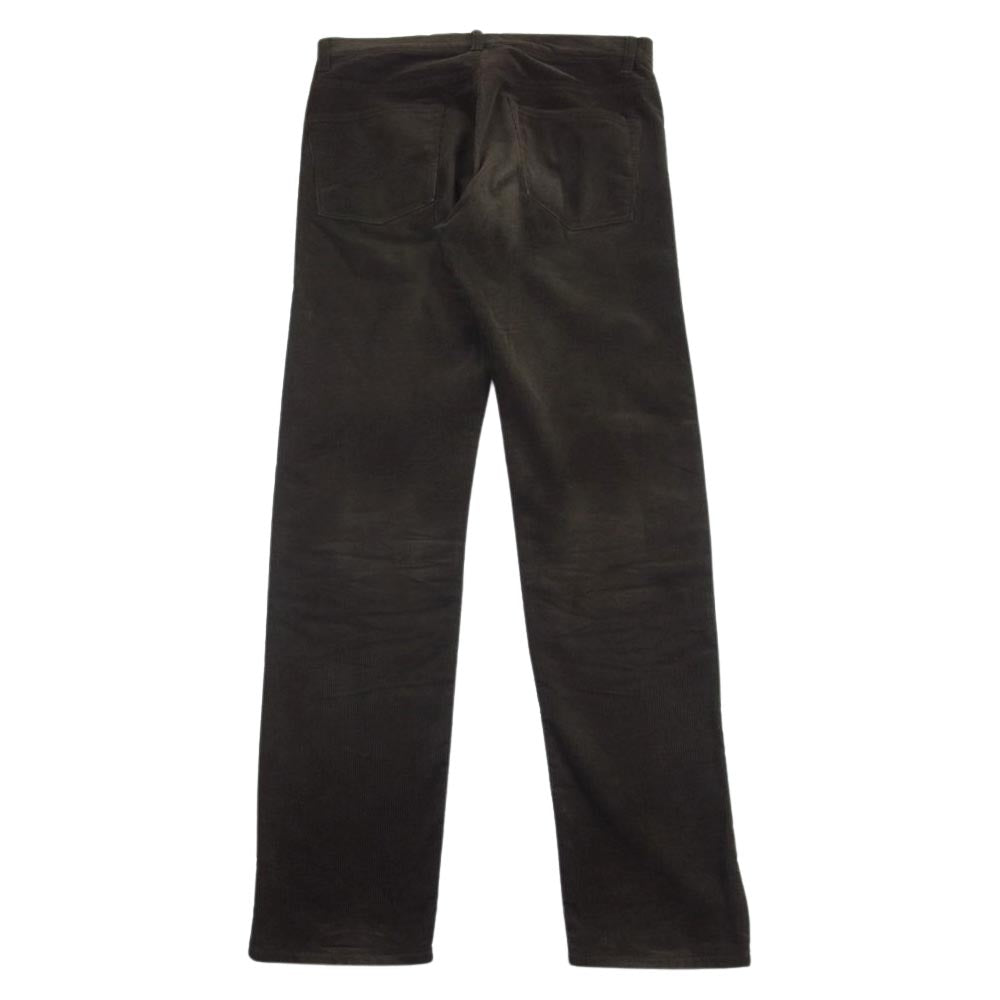 COMOLI コモリ 21AW U03-03010 コーデュロイ 5P パンツ ブラウン系 2【中古】
